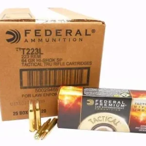 Federal 223 Remington Ammunition Tactical Rifle Urban T223L Hi-Shok 64 Grain Soft Point 20 rounds