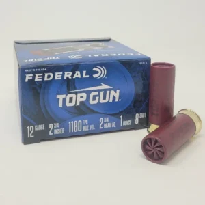Federal 12 Gauge Ammunition Top Gun TG1218 2-3/4" 8Shot 1oz 1180fps Case of 250 Rounds