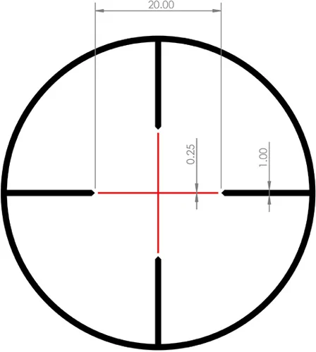 EOTECH SCOPE VUDU X 1-6X24MM - 30MM SFP ILLUM DP1 BLACK - Image 2