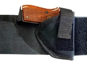 BULLDOG ANKLE HOLSTER RH BLACK - MOST REVOLVERS 2"-2 1/2" BBL