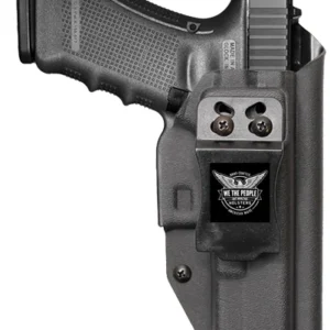 WE THE PEOPLE HOLSTER IWB RH - KYDEX FOR GLOCK 17 BLACK