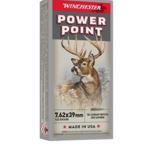 Winchester 7.62x39mm Super-X X76239 123 gr PSP 20 rounds