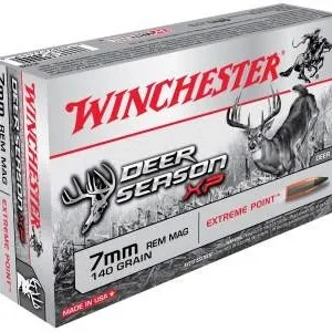 Winchester 7mm Mag Deer Season XP X7DS 140 gr Extreme Point 20 rounds