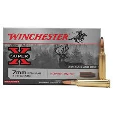 Winchester 7mm Super-X X7MMR2 175 gr Power-Point 20 rounds