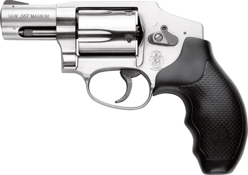 S&W 640 357 2.125" FS 5-SHOT - STAINLESS STEEL RUBBER