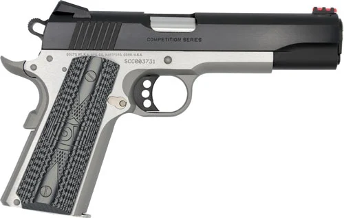 COLT COMPETITION 45ACP 5" 8RD - TWO TONE G10 GRIPS - Image 2
