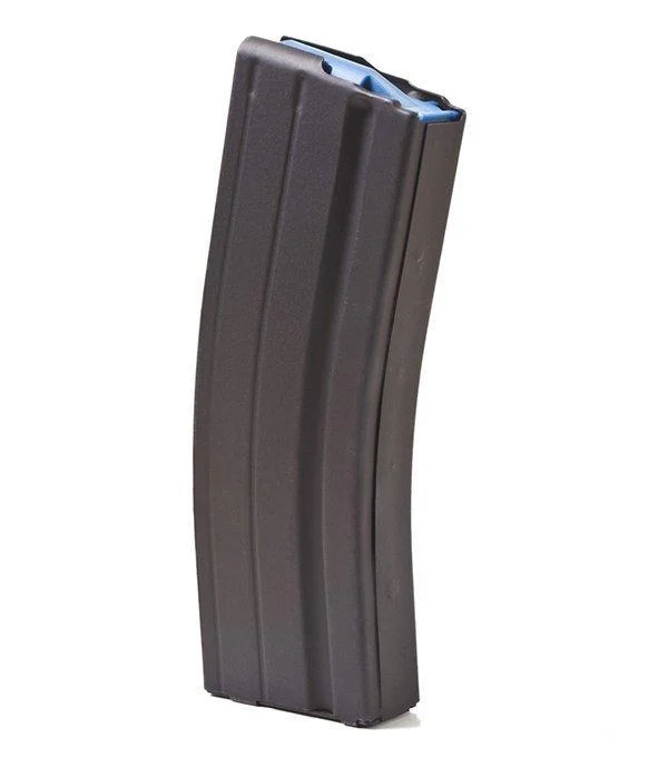 ASC AR Family Rifle Magazine Blue Follower 6.5 Grendel Black Stainless Steel 25/rd