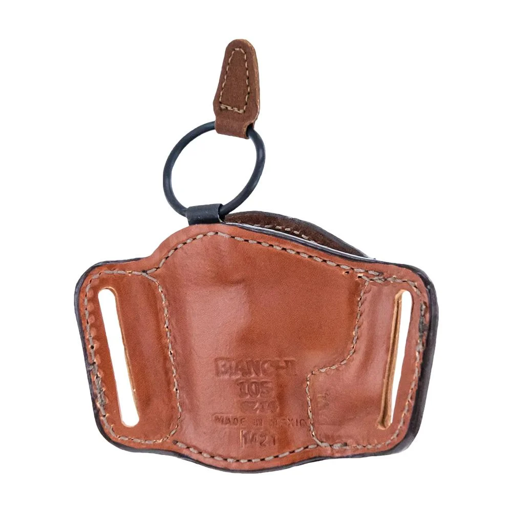 Bianchi 105 Minimalist Belt Slide Holster for Glock 17/19/20/21 Tan LH