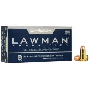 Speer Lawman Cleanfire Handgun Ammunition .45 Auto 230gr TMJ 845 fps 50/ct
