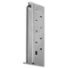 Chip McCormick M1911 Handgun Magazine .38 Super Mag w Pad Stainless Steel 10/rd