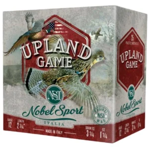 Nobel Sport Upland Game Shotshells 12 ga 2-3/4" 1-1/4 oz 1220 fps #6 25/ct