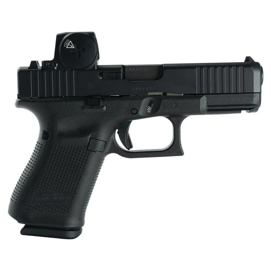 Glock V-Series Model 19 Handgun 9mm Luger 15rd Magazines (3) 4.02" Barrel Black Vortex Defender US Made