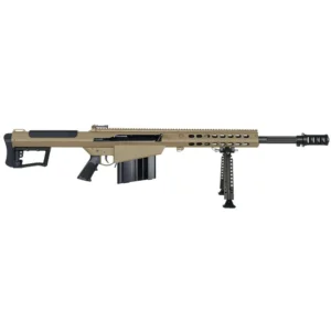 Barrett M107A1 Rife 50 BMG 10rd(1) Magazine 20" Fluted Barrel FDE Cerakote