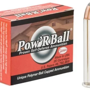 Glaser Pow'RBall Handgun Ammunition  .357 Mag 100 gr JHP 1450 fps 20/ct