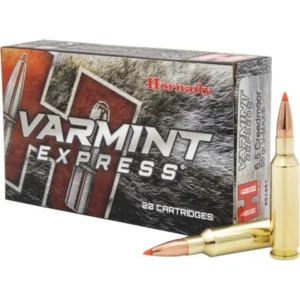 Hornady Varmint Express Rifle Ammunition .224 Valkyrie 60 gr V-MAX 3300 fps 20/ct
