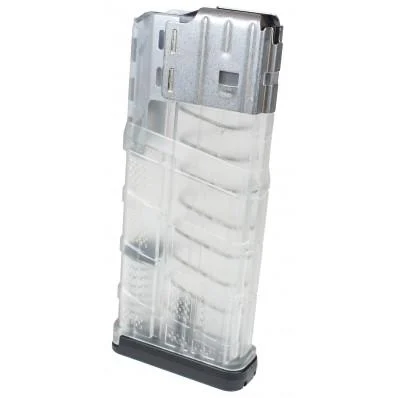 Lancer L7 Advanced Warfighter Rifle Magazine Transparent Clear 7.62mm/.308 Win 25/rd