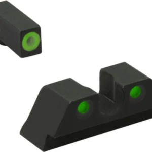 Meprolight ML41221 Hyper-Bright Green Ring Front/Green Rear Sights for Kimber 1911 Wedge Models