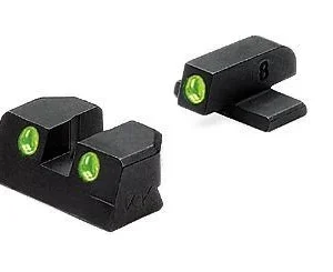 Meprolight Fixed Night Sight Sig Sauer TD 9mm/.357 Sig Green Front & Green Rear