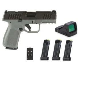 Rost Martin RM1C Handgun Bundle 9mm Luger 10rd (4) Magazines 4" Barrel Gray Red Dot Pistol Case CA Compliant