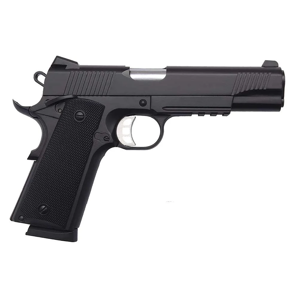 Tisas 1911 Duty B9R Handgun 9mm Luger 9rd Magazine 5" Barrel Black Cerakote Enhanced Features incl/ 2 Magazines