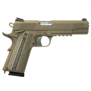 Tisas 1911 Duty B9RDG Raider Handgun 9mm Luger 9rd Magazines(2) 5" Barrel FDE Cerakote