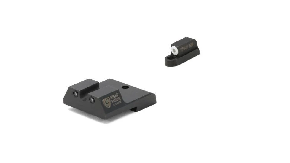 Perfect Dot NS Setw/ White Front + U Rear for CZ-USA P-07 & P-09