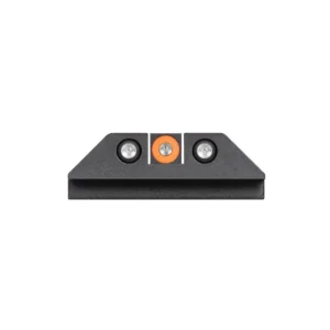 Night Fision Tritium Night Sight Set Orange Front Black Back for Glock