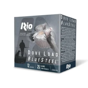 Rio Bluesteel Dove Load Shotshells 12ga 2-3/4" 1-1/8oz 1350fps #7 25/ct