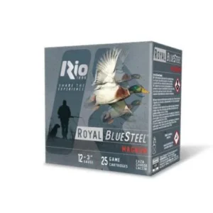 Rio Royal BlueSteel Magnum High Velocity Shotshells 12ga 3" 1-1/5oz 1450fps #2 25/ct