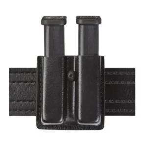Safariland Slimline Open Top Double Magazine Pouch Size 5 for Glock 17/22 Black