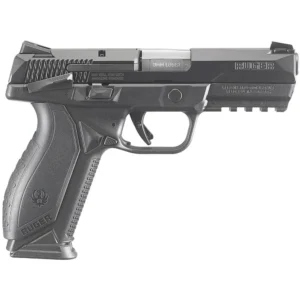 Ruger American Duty Frame Handgun 9mm Luger 10rd Magazine 4.2" Barrel Black with Safety