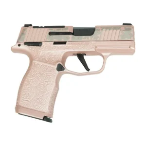 Sig Sauer P365X Full Size Rose Gold Handgun 9mm Luger 12rd Magazines (2) 3.1" Barrel Black