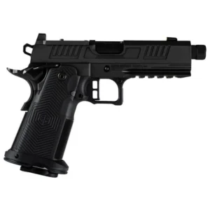 Alpha Foxtrot AF1911-Romulus MOS Adapter Handgun 9mm Luger 17(1) & 20rd(1) Magazines 4.25" Threaded Barrel DLC Black