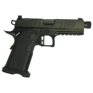 Alpha Foxtrot AF1911 Romulus Handgun 9mm Luger 17rd & 20rd Magazine 4.25" Threaded Barrel Black RMSc Cut Polished DLC