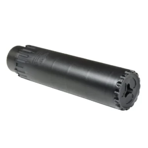 YHM Turbo T3 Suppressor with QD Flash Hider 5.56mm Stainless Steel/Cobalt 1/2x28