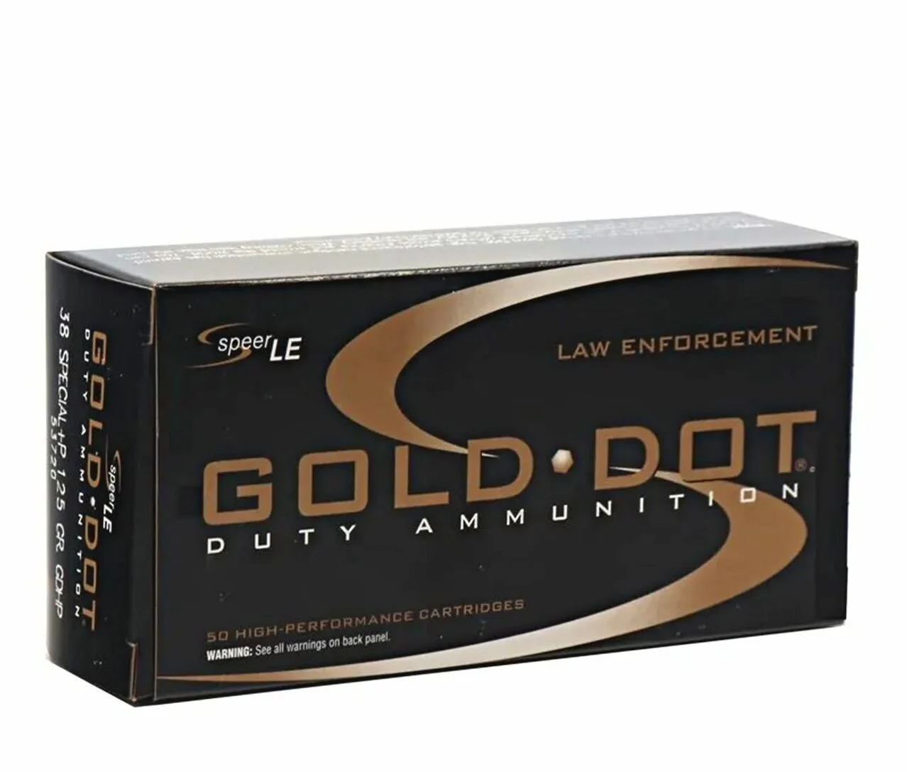 CCI GOLD DOT 38SPL+P 125GR GDHP