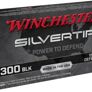WINCHESTER BALLISTIC SILVERTIP 300 BLACKOUT 150G DEFENSE TIP 20RD BX 200RD CASE