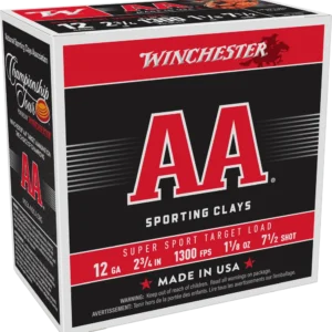 AA SS 12GA #7.5 2.75" CLAY