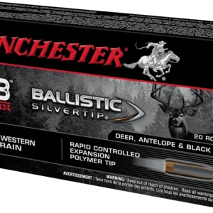 WINCHESTER BALLISTIC SILVERTIP 6.8 WESTRN 170GR 20RD BX 200RD CASE