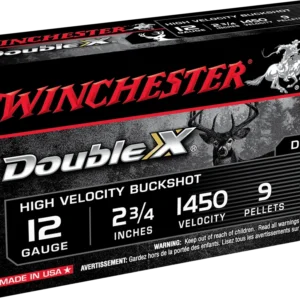 WINCHESTER 12GA 2-3/4" 00BUCK #9 DOUBLE X