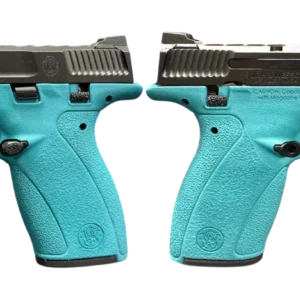 SMITH & WESSON PC BODYGUARD 2.0 CARRY COMP AZTEC TEAL FRM 380ACP PISTOL 3.1" M.S  1-10RD, 1-12RD MAG