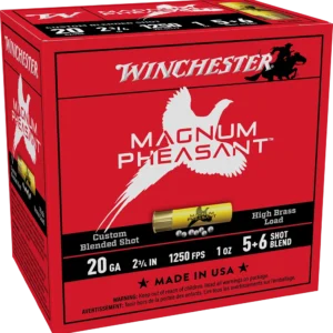 WINCHESTER 20 GA 2-3/4" 5 & 6 MAGNUM PHEASANT 1 OZ 25RD/BX 10BX/CS