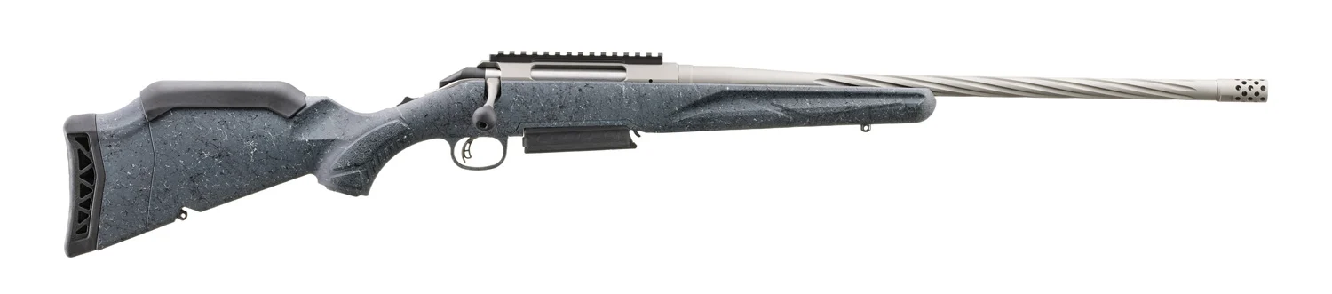 RUGER AMERICAN G2 7MM PRC 20" SPIRAL FLTD T.B. GRY SPLTR 3RD