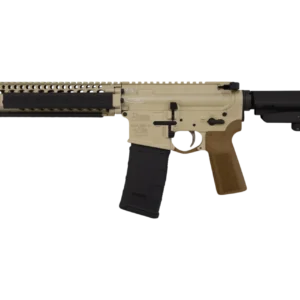 DANIEL DEFENSE MK18 ELITE 300BLK PISTOL 10.3" FDE SB TACTICAL BRACE 1-30RD MAG