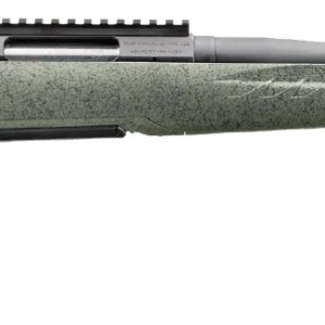 GLENFIELD MODEL A 243WIN RIFLE 20" T.B. MOSS GREEN SPLATTER 4RD