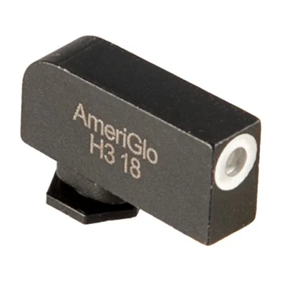 0.240''X0.125'' GREEN W/WHITE OUTLINE SIGHT FOR GLOCK~