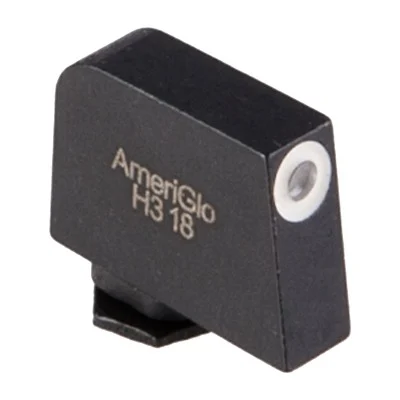 0.350''X0.125'' GREEN W/WHITE OUTLINE SIGHT FOR GLOCK~