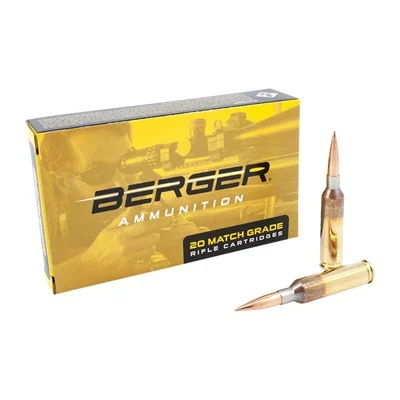 6MM CREEDMOOR 105GR HYBRID TARGET 20/BOX