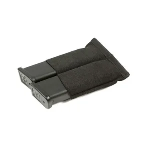 DOUBLE PISTOL MAG POUCH MOLLE MOUNT BLACK