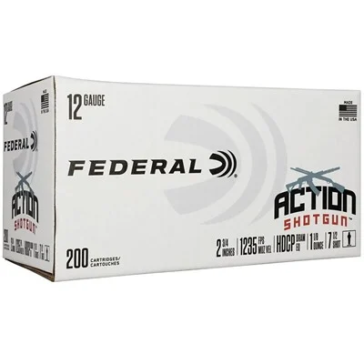 ACTION SHOTGUN 12 GAUGE 2.75'' 1-1/8OZ #7.5 1235 FPS 200/BOX